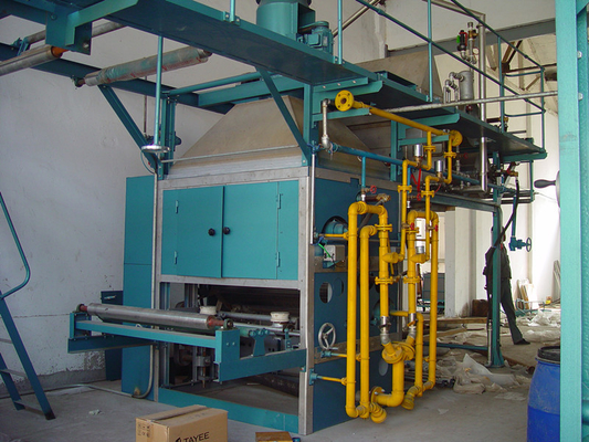 Tubular Knitted fabric singeing machine